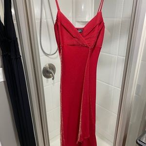 Long holiday or formal dress